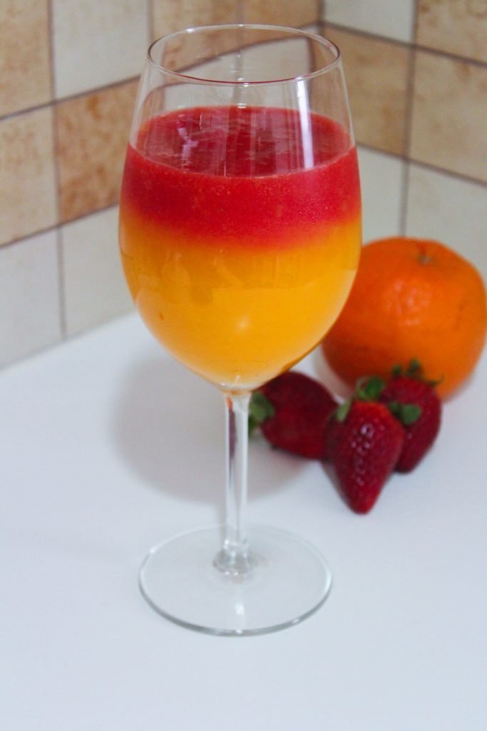 Morango com Laranja